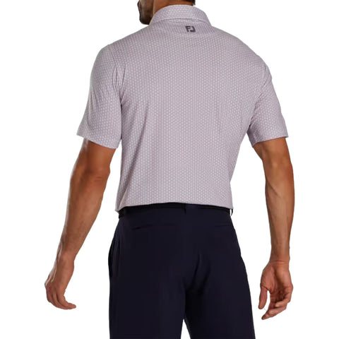 Scallop Shell Foulard Lisle Poloshirt Herren