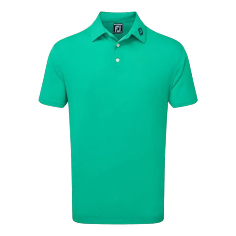 Stretch Pique Solid Polo Herren