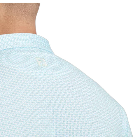 Houndstooth Geo Lisle Polo Herren