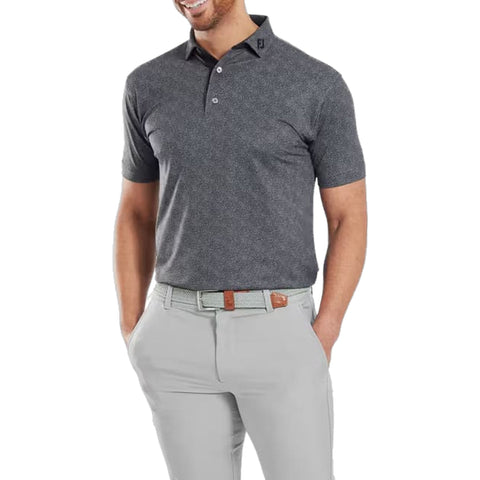 Sprinkel Piqué Polo Herren
