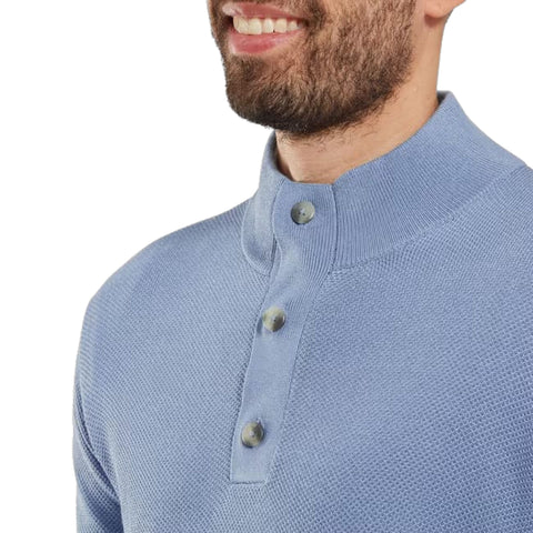 Drirelease Button Placket Pullover Herren