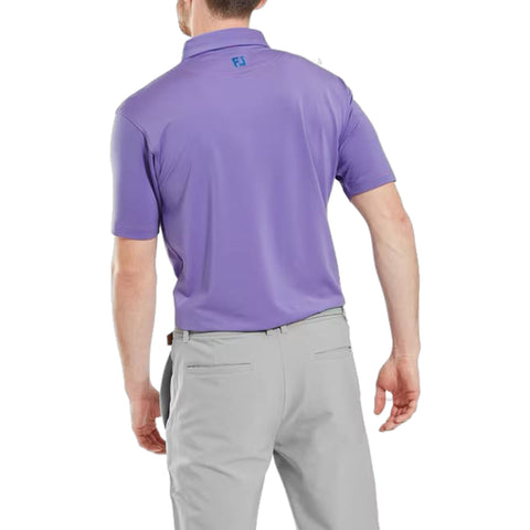 Micro Feeder Stripe Lisle Polo Herren