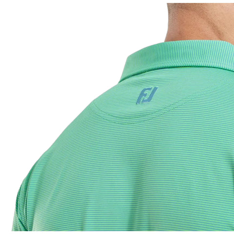 Micro Feeder Stripe Lisle Polo Herren