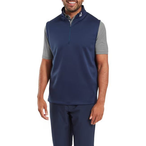 Half-Zip Weste Herren