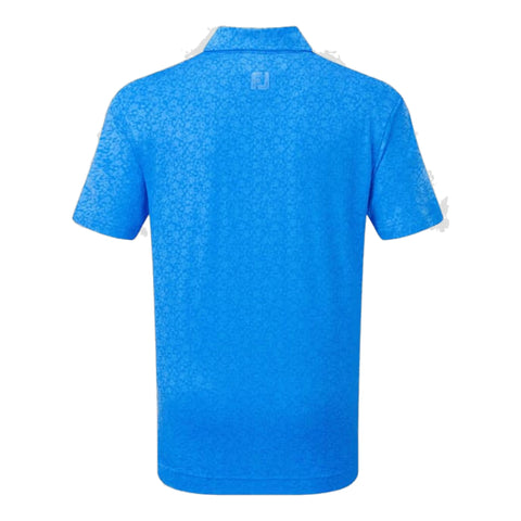 Painted Floral Lisle Polo