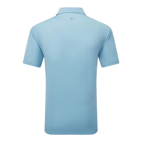 Deco Diamond Print Lisle Polo Herren