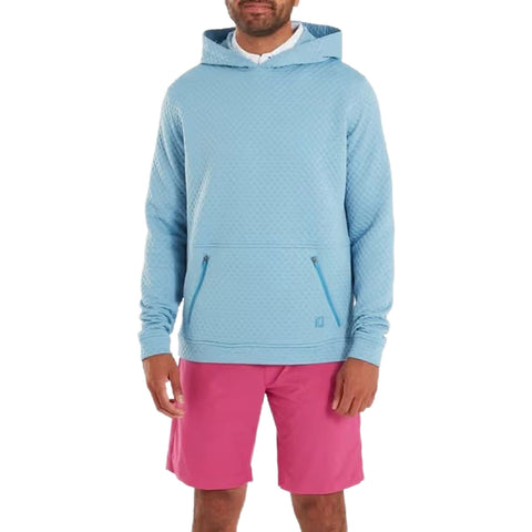Textured Knit Hoodie Herren