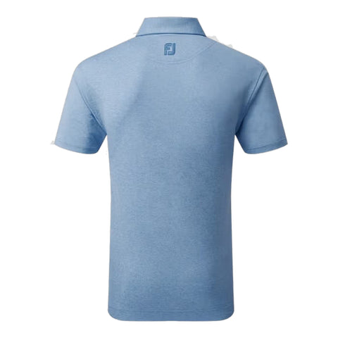 Heather Self Collar Lisle Polo Herren