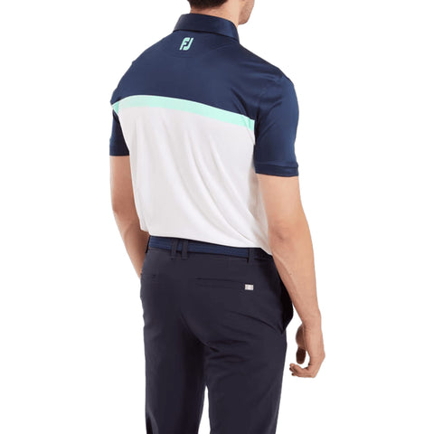 Colour Block Lisle Polo Herren
