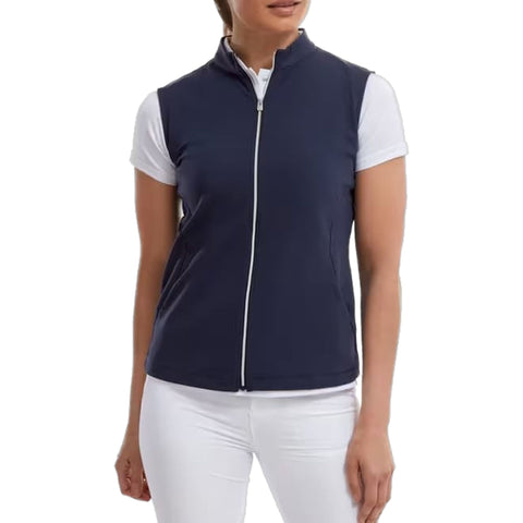 Full-Zip Golf Weste Damen