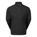 Schwarze Herren-Jacke von FootJoy mit Reißverschluss und FJ-Logo