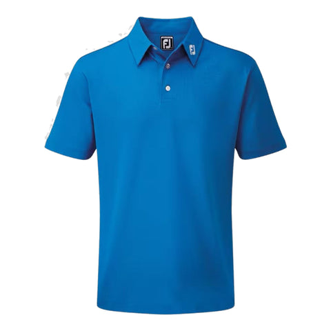 Stretch Pique Solid Poloshirt Herren