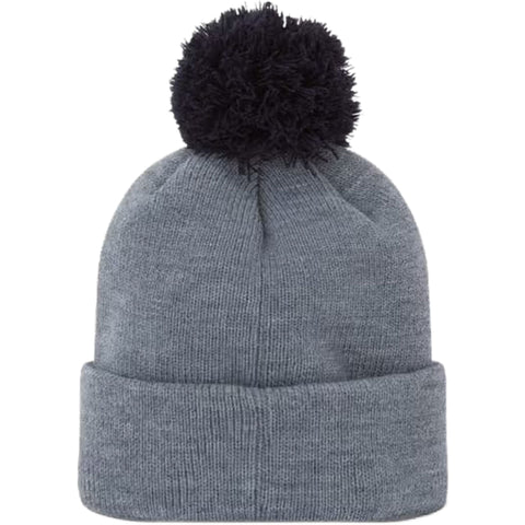 Solid Pom Pom Mütze