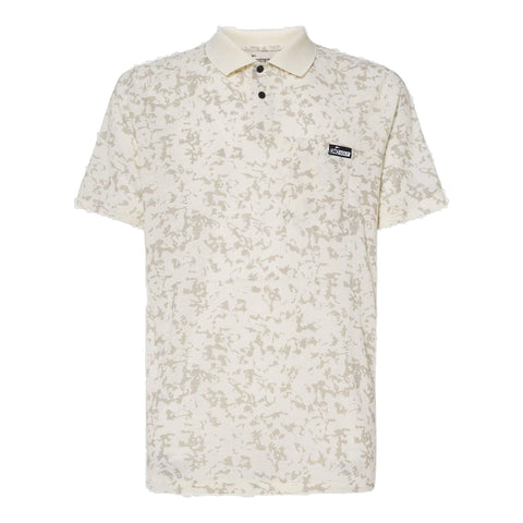 Sand Camo Panel Poloshirt Herren