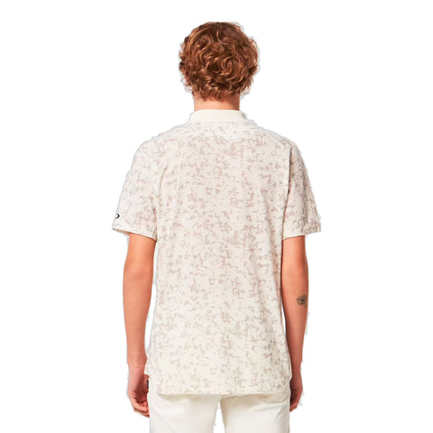 Sand Camo Panel Poloshirt Herren