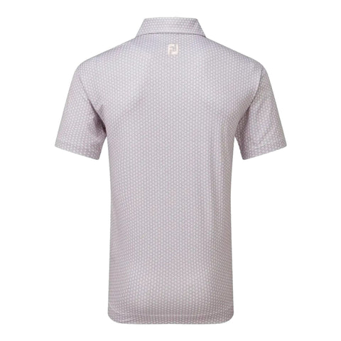 Scallop Shell Foulard Lisle Poloshirt Herren