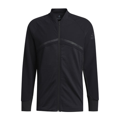 Jacke Hybrid Full Zip Schwarz Herren