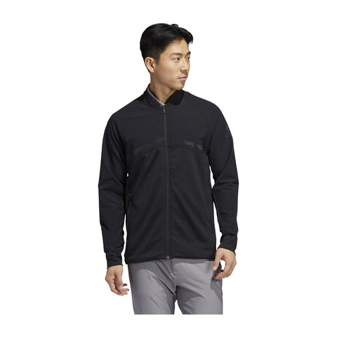 Jacke Hybrid Full Zip Schwarz Herren