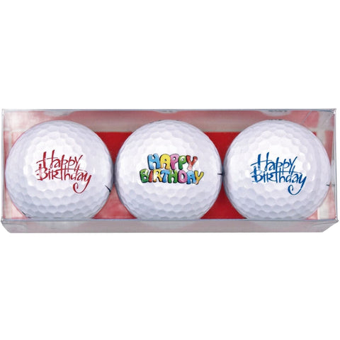 Happy Birthday Schriftzüge (3 Bälle)