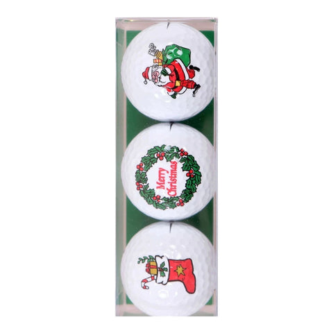 3 Golfbälle Weihnachten
