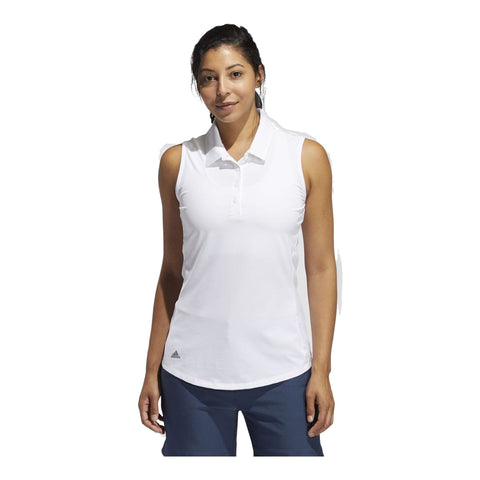 Ultimate Solid Poloshirt ärmellos Damen