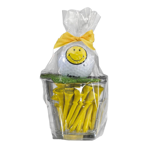 Kleiner Glastopf Smiley
