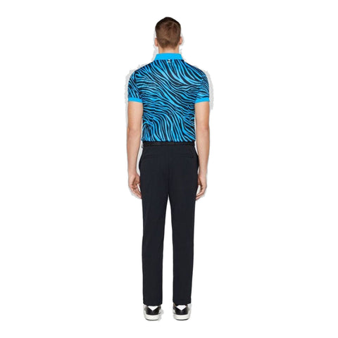 Tour Tech Print Slim Fit Polo Herren