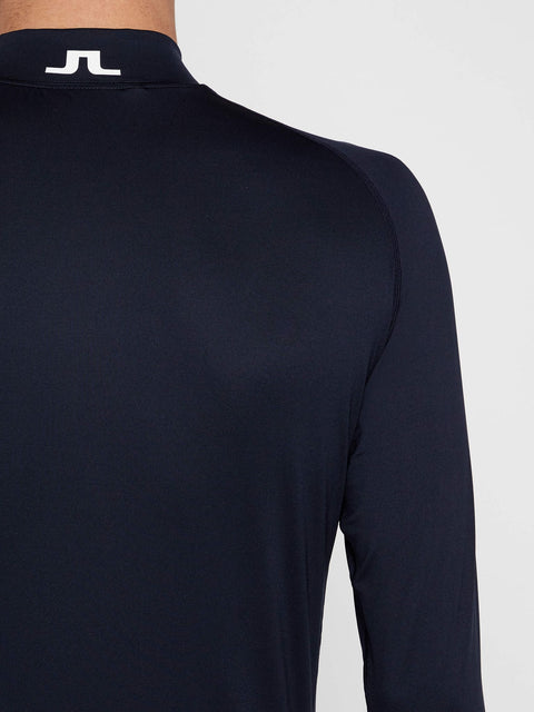 M Aello-Soft Compression LS Polo JL Navy Herren