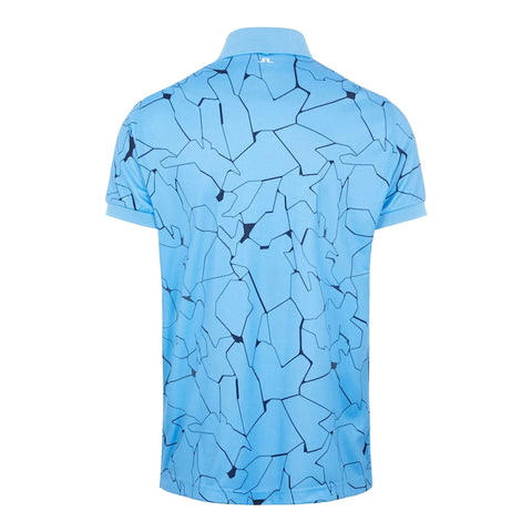 Tour Tech Print Polo Herren