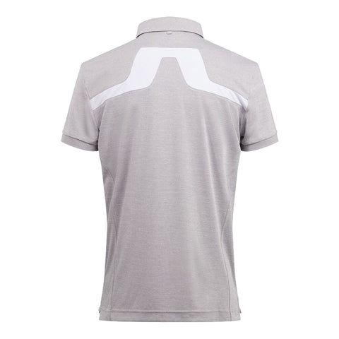 KV Regular Fit Golf Polo Micro Chip Melange Herren