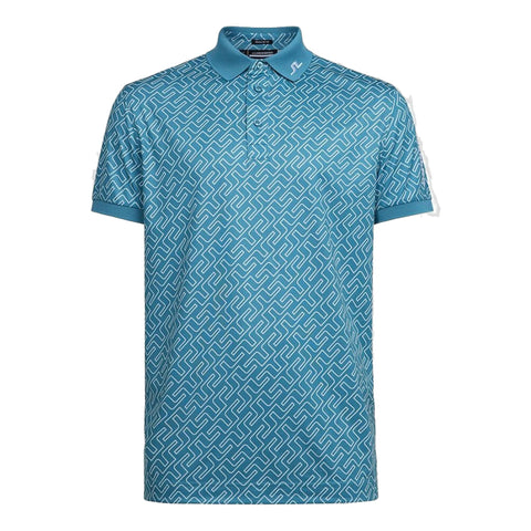 Tour Tech Print Poloshirt Herren
