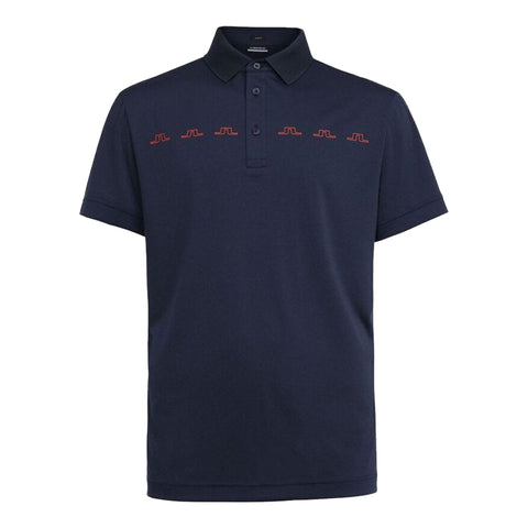 Zip Slim Fit Golf Polo Herren