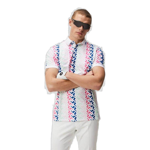 Tour Tech Reg Fit Print Poloshirt Herren