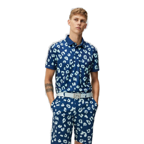 Tour Tech Reg Fit Print Polo Herren