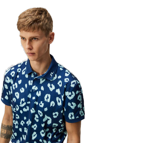 Tour Tech Reg Fit Print Polo Herren