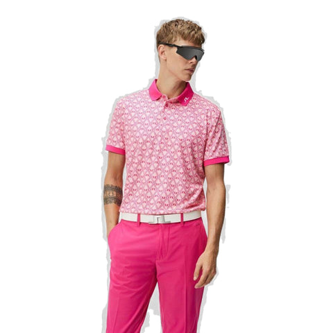 Tour Tech Reg Fit Print Polo Herren