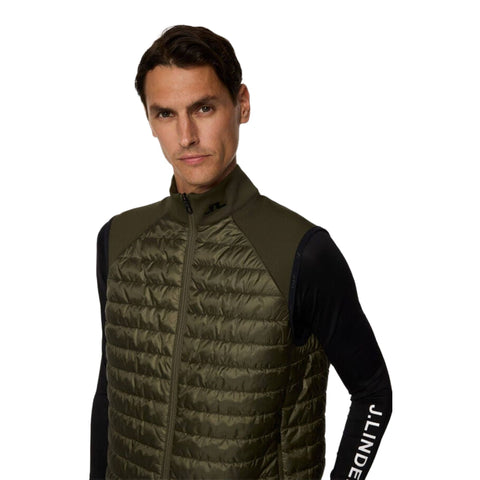Hayden Quilt Hybrid Weste Herren