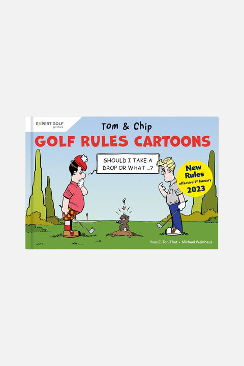 Golfregel-Cartoons mit Tom & Chip Buch