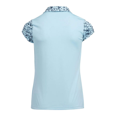 Floral Print Poloshirt Damen