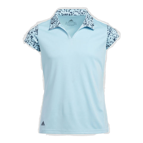 Floral Print Poloshirt Damen