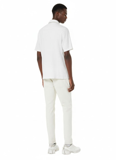 Grid Camo Polo Herren