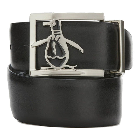Pete Smoky Reversible Leather Pete Buckle Gürtel Herren