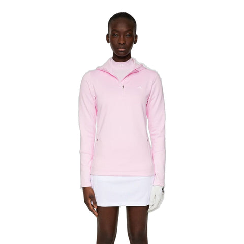 Aerial Quarter Zip Hood Damen