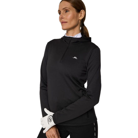 Aerialle Quarter Zip Kapuzenjacke Damen
