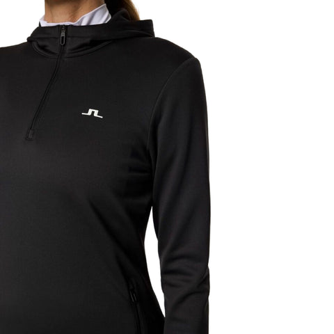 Aerialle Quarter Zip Kapuzenjacke Damen