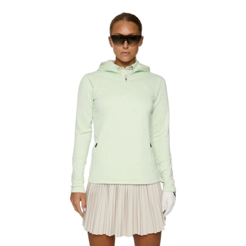 Aerialle Quarter Zip Kapuzenjacke Damen