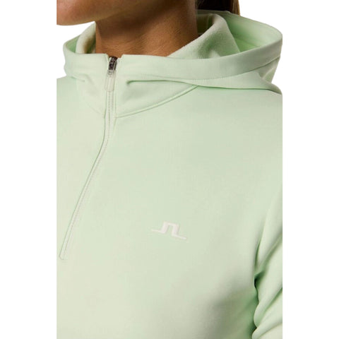Aerialle Quarter Zip Kapuzenjacke Damen