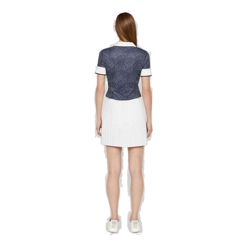 Lexie-TX Coolmax Polo White Dot Damen