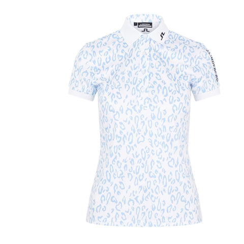 Tour Tech Print Polo Damen