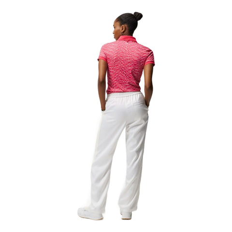 Tour Tech Print Poloshirt Damen